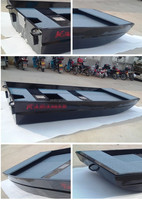 Bateau à benne en aluminium assemblé, certifié CE, à bas prix, en chine,