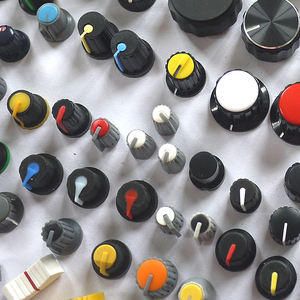 Good Quality colorful <strong>copper</strong> Inner Core Custom Audio Plastic <strong>Knobs</strong> - Product Image 2