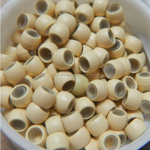 1000 unids nano del silicón anillos <span class=keywords><strong>para</strong></span> nano anillos extensiones de <span class=keywords><strong>cabello</strong></span> de Punta 8 # rubio oscuro - Product Image 4