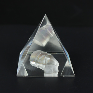 Kim Tự Tháp Pha Lê <span class=keywords><strong>Pharaoh</strong></span> Etch Ai Cập 6Cm Độc Đáo Để Trang Trí Nhà Chữa Bệnh - Product Image 2