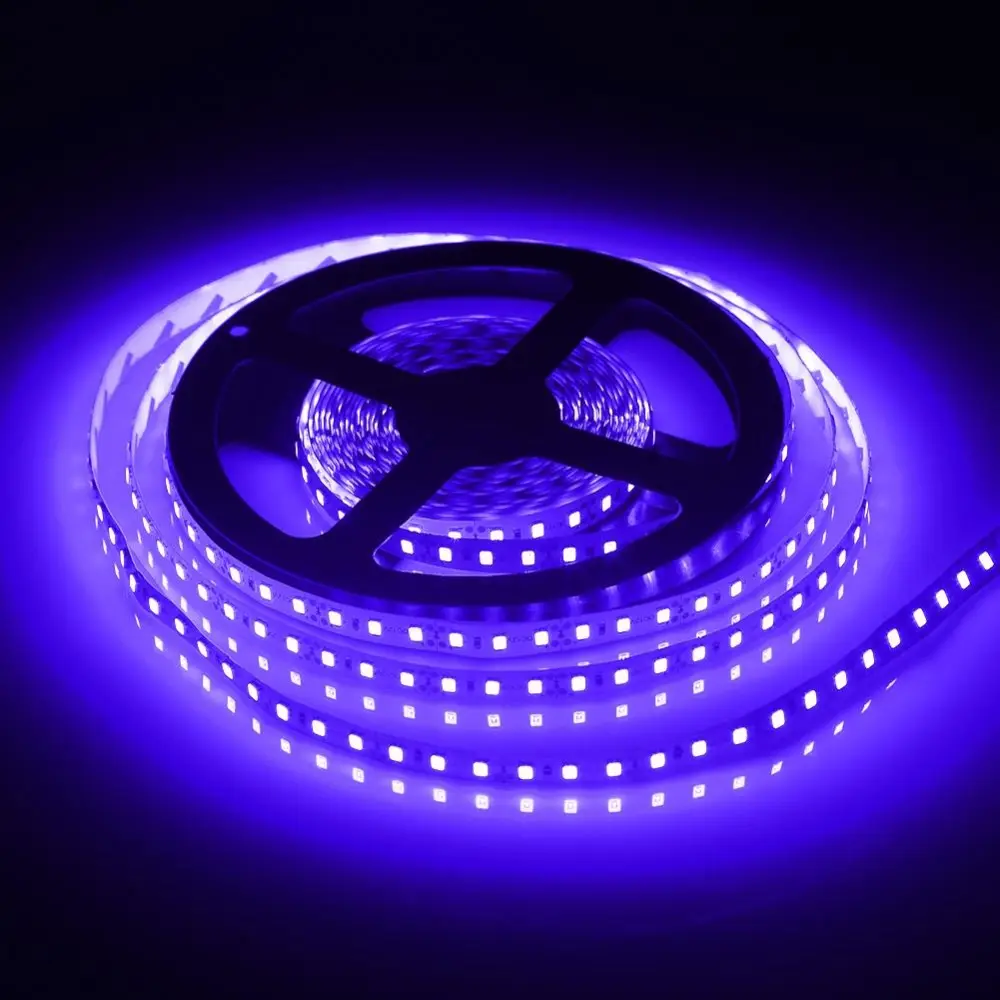 Mejor venta 120leds doble fila 2835 led de luz de tira IP20 IP65 IP67 IP68 16.4ft