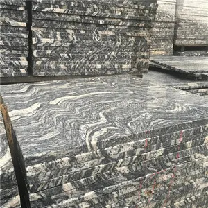 Di alta Qualità Cina Juparana Grigio Granito Pavimentazione In Pietra di Granito Naturale Muro di Pietra di Rivestimento