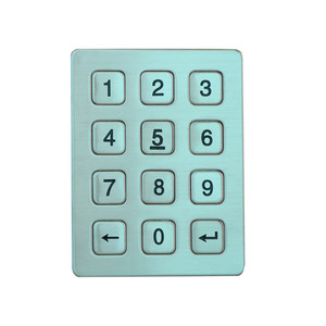 金属製キーパッド/卸売USBテンキー/防水自動販売機キーパッド