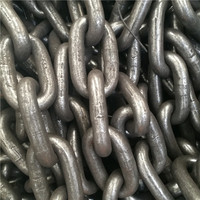 Chaîne à maillons G80 du fabricant chinois en acier au carbone noir/structure soudée zinguée à surface simple pour la fonction de chaîne de traînée