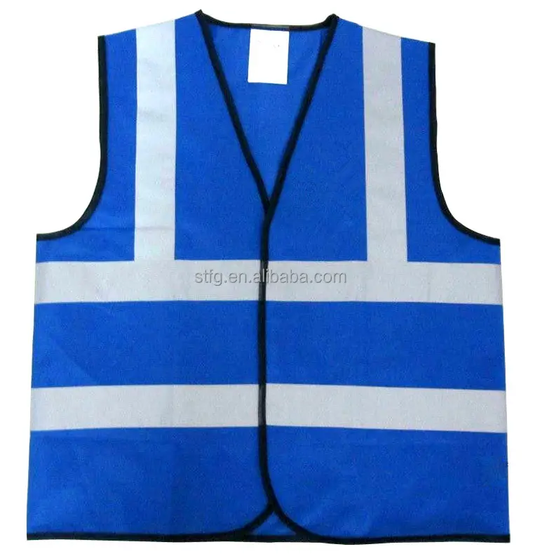 blue Reflective Safety Vests meet en471