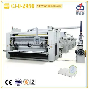 Cj-d-2950 mouchoirs de papier automatique faisant la machine