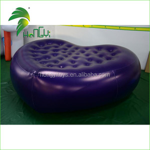 अनुकूलित Inflatable हवाई गद्दा/पीवीसी दिल के आकार Inflatable गद्दे फर्नीचर/दिल के आकार Inflatable बिस्तर - Product Image 4