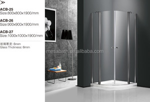 Piedra Artificial bandeja 3 panel pivote <span class=keywords><strong>ducha</strong></span> corredera puerta de cristal con <span class=keywords><strong>accesorios</strong></span> - Product Image 2