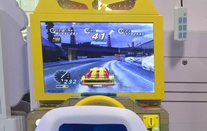 HotSelling al coperto divertimento Arcade per bambini auto da corsa macchina a gettoni per bambini gioco Outrun per la vendita - Product Image 5