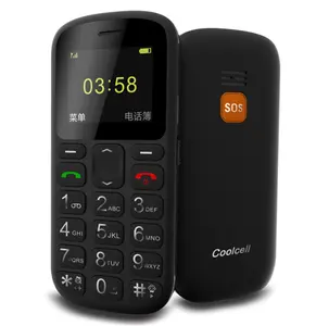 1.77inch senior phone with charging docking, China wholesale Cheap sos gsm 2g dual sim card senior mobile phones