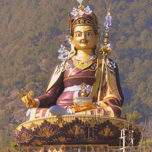 Grande sculpture de <span class=keywords><strong>Bouddha</strong></span> tibétain en bronze métallique géant - Product Image 2