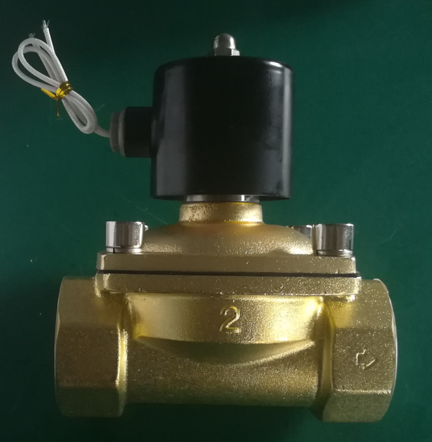 2W250-25 2/2 Way Big Orifice 1 Inch Solenoid Valve 220v 12V 24V Direct Acting Water Solenoid Valve