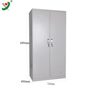 الجملة أثاث المكاتب 2 باب الملابس الصلب خزانة/خزانة مع morrior - Product Image 6