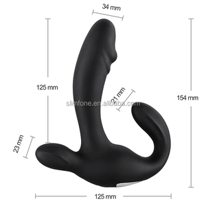 Male Female Remote Control 11-Speed Waterproof Lithium Battery ABS &amp; Medical Silicone Vibrating <strong>Prostate</strong> Massager Anal Sex <strong>Toy</strong> - Product Image 2