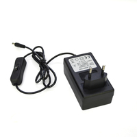 Adaptador de Corriente de Pared Multiespecificaciones 5V3A 12V2A 24V1A 15W 24W DOE VI CE FCC UKCA para POS, CCTV, Decodificador, Fabricante OEM
