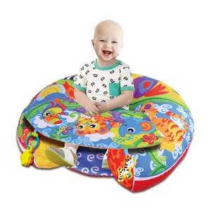 2 in 1 cotton sit up and play nest baby sofa seat for kids