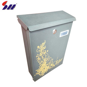Montado en la pared exterior bloqueable <span class=keywords><strong>Buzón</strong></span> <span class=keywords><strong>de</strong></span> acero/Carta - Product Image 2