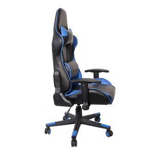 Aoda muebles mentira función Color azul respaldo alto PU Oficina silla de carreras juego - Product Image 5