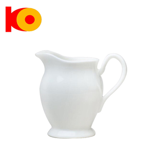 Bianco paffuto <span class=keywords><strong>di</strong></span> latte <span class=keywords><strong>di</strong></span> ceramica <span class=keywords><strong>vaso</strong></span> con manico - Product Image 3