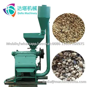 dry coffee bean peeling and polishing machine/coffee bean hulling machine