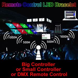 Mit Controller Dmx Programmierbare <span class=keywords><strong>Coldplay</strong></span> LED Armband - Product Image 3