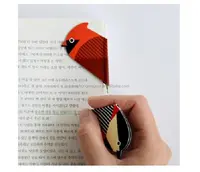 New Dễ Thương Birds Thiết Kế Mini Magnetic Bookmark Set Với Bút Mini, Văn Phòng Phẩm Trường Học Tủ Lạnh Nam Châm