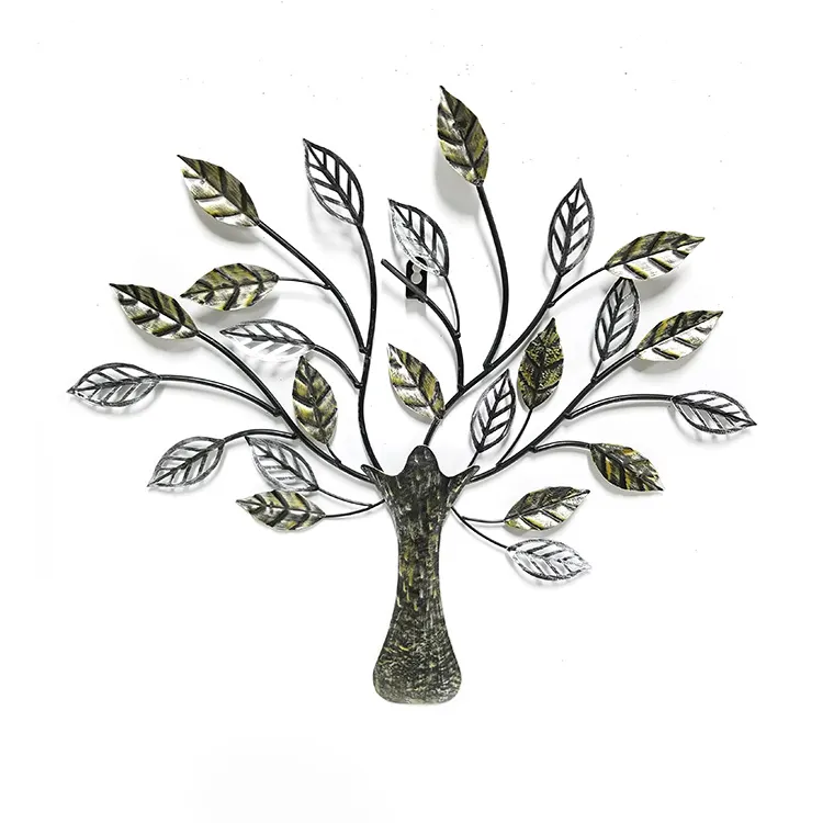 New Design Decorative Wall Hanging Art Decor Metal Tree