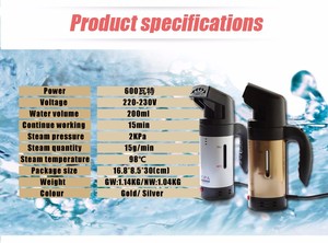 Mini vêtements tissu vapeur fer <span class=keywords><strong>à</strong></span> vapeur <span class=keywords><strong>à</strong></span> <span class=keywords><strong>main</strong></span> pour vêtements - Product Image 6