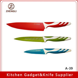 A-39 real cuchillo de cocina conjunto de 3 unidades <span class=keywords><strong>chef</strong></span> utilidad paring cuchillo - Product Image 1
