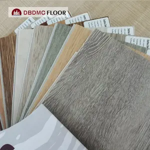 Multi Colors Uniclic Vinyl Flooring Tiles Non Slip SPC Vinyl Planks Flooring With Easy Installation