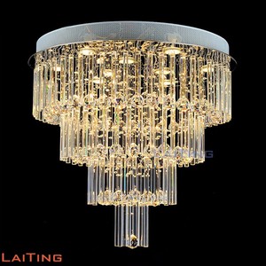 Big Crystal Chandelier Thiết Kế Tròn Nhựa Bao Gồm Đèn Đèn Trần 92043 - Product Image 2