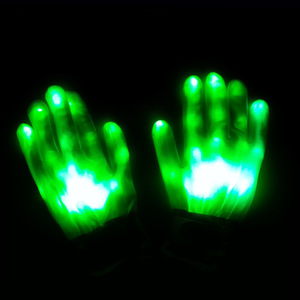 Meilleurs Cadeaux pour Enfants Adultes Led Gant Lumineux Cadeau de Noël Halloween Coloré Glitter Gants Arc-en-ciel Glitter LED Gants - Product Image 5