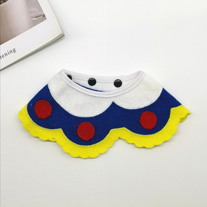 पालतू सजावट कोरिया गर्म बेच हाथ से बुना हुआ लार तौलिया bibs बन्दना कुत्ते और बिल्ली सामान - Product Image 6