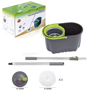 SUNCHN SCM-04A 2017 nouveau plancher facile vie 360 spin vadrouille rotatif vert microfibre tapis magique mop vu à la TÉLÉ - Product Image 2
