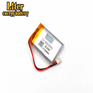 Stecker <span class=keywords><strong>2</strong></span>,5-<span class=keywords><strong>2</strong></span> P 103450 2000 mah <span class=keywords><strong>3</strong></span>,7 v Wiederaufladbare lipo batterie solar li ionen polymer lithium-batterie mit PCM - Product Image 5
