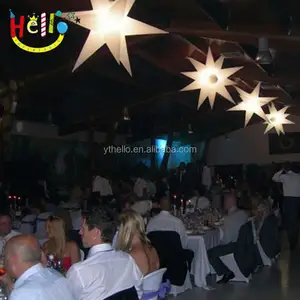 Best choice party decorations and supplies LED lighting inflatable star for event,birthday,wedding decoration