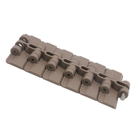Chaîne à feuilles plates en plastique Wanang 820-K450 pour convoyeurs à bande