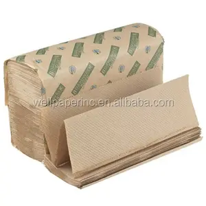 Kraft Pli Z/V/N Fold Serviettes En Papier essuie-mains Blanc