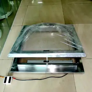 전기 환기 채광창 & 배출된 채광창 & 모터 채광창