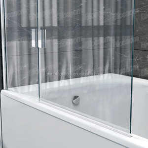 Frameless Cerniere <span class=keywords><strong>Doccia</strong></span> Sopra La Vasca Da Bagno del Portello Per Vasche Da Bagno - Product Image 3