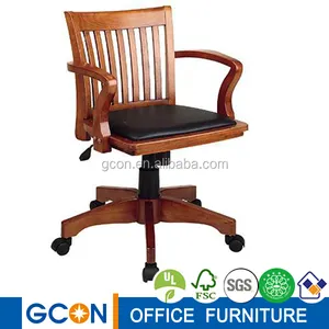 solid wooden executive office chair swivel chair wheel base