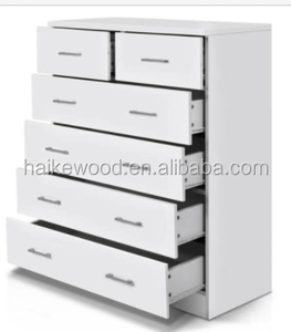 <span class=keywords><strong>Commode</strong></span> de <span class=keywords><strong>grande</strong></span> <span class=keywords><strong>capacité</strong></span> pour salon/salle de bain avec 6 tiroirs à poignées <span class=keywords><strong>Commode</strong></span> avec panneaux coulissants Style bois pour hôtels - Product Image 1