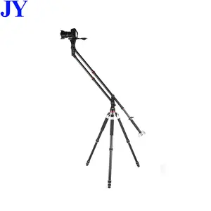 JingYing professionnel en alliage d'aluminium 2m portable caméra vidéo grue jib à vendre