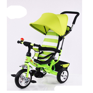 Nuovo arrivo pieghevole auto giocattolo per bambini triciclo in metallo con ruote in gomma per bambini auto <span class=keywords><strong>cavalcabile</strong></span> per la vendita - Product Image 2