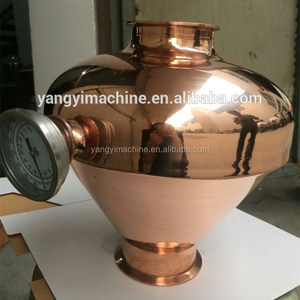 خزان نحاسي على شكل قبعة البصل لصنع الويسكي والبراندي، الأكثر مبيعًا - Product Image 3