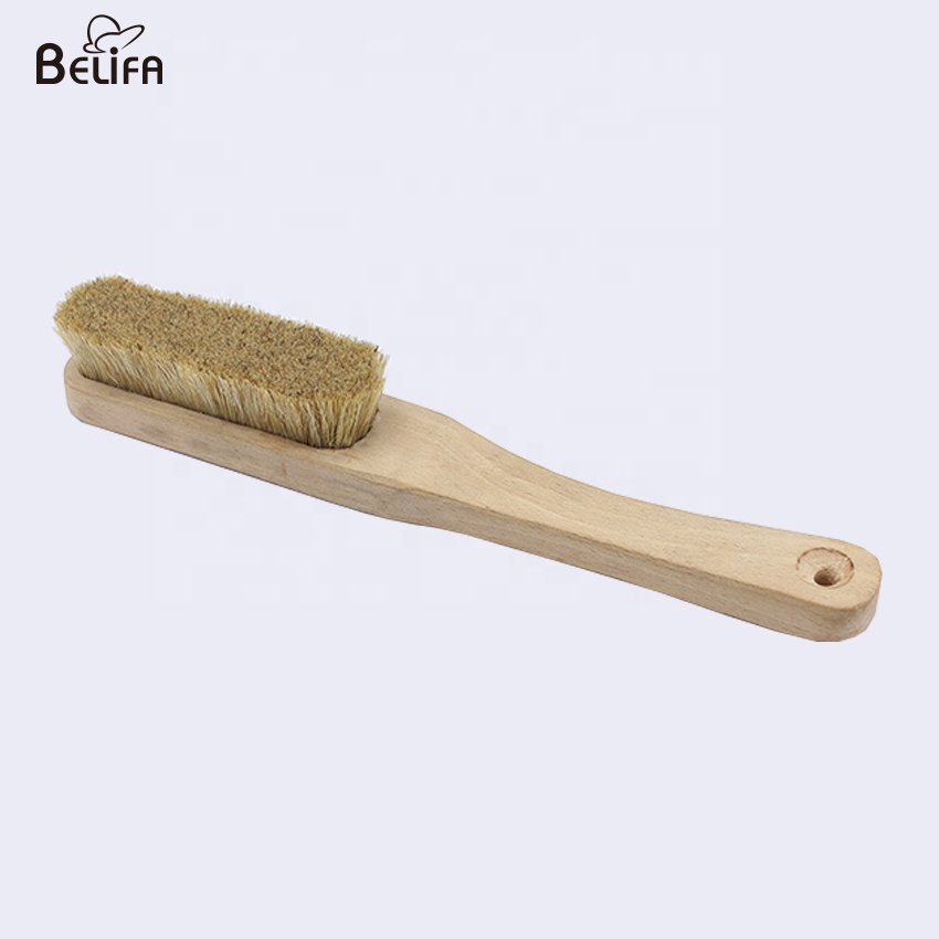 Belifa натуральные волосы кабана большого размера и формы на заказ, щетка для боулдеринга с деревянной ручкой