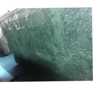 Großhandel Fabrik Verde Guatemala Indian Green Flower Granit für Arbeits platten