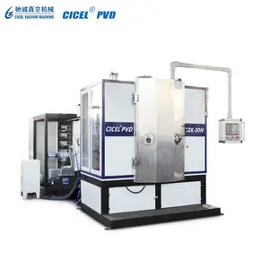 CICEL Jewelry Gold Magnetron Sputtering PVD Vacuum Chrome Coating Plating Metalizing Machine