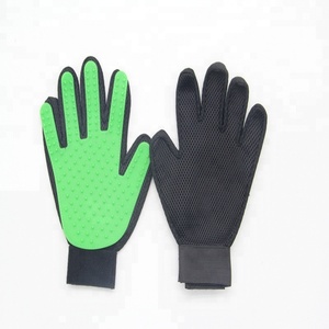 Hot Sale five fingers Dog Hair de silicone bath washing cleaners mascot remover deshedding grooming gloves - Product Image 1