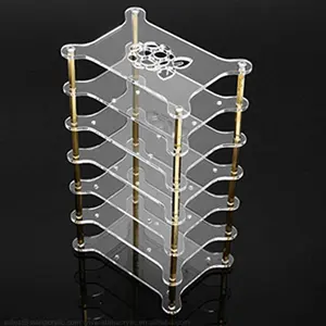 Acrylic 6 Layer Cluster Case Shelf Clear Raspberry pi Stack